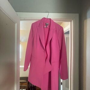 Liv Foster Tuxedo Crepe Minidress